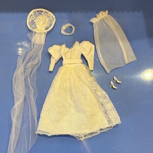 Barbie Elegant White Bridal Set